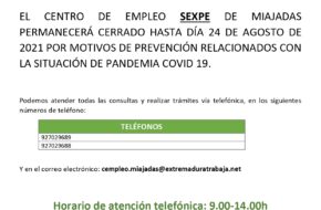 Cierre SEXPE
