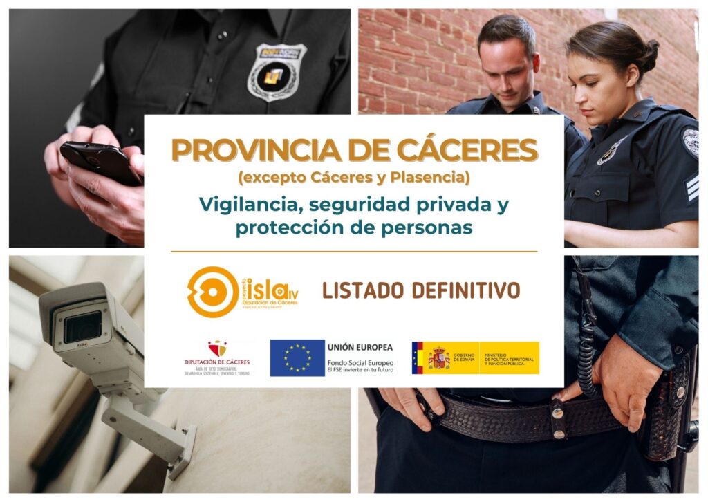 Seguridad_Listado definitivo